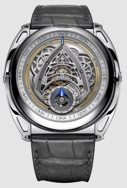 Review De Bethune DB KIND OF TWO JUMPING GMT Replica Watch DBK2V1S8